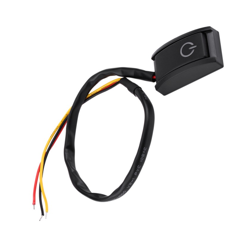 DC 12V 200mA Car DIY Switch Paste Type Sticky Button