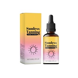 Sunless Tanning Drops to Drink, Sunless Drinkable Tanning Drops, Promotes Skin Health and Pigmentation - 60ml (1 Bottle) (pink（1pcs）)