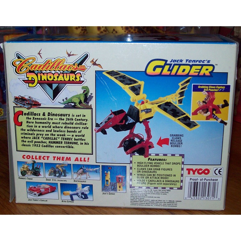 CADILLACS & DINOSAURS JACK TENREC'S GLIDER