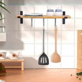 VOSAREA Hook Rail Kitchen Hook Practical Hook Hanger for Cups Kitchen Hooks Cup Dryer Non-Slip Cup Dryer Cup Holder Metal Stainless Steel