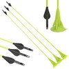 AMEYXGS 27" Fiberglass Sucker Arrows Youth Arrow Safe Suction Cup