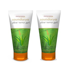 Patanjali Saundarya Aloe Vera Gel 60ml / 2.02 fl oz - Pack Of 2