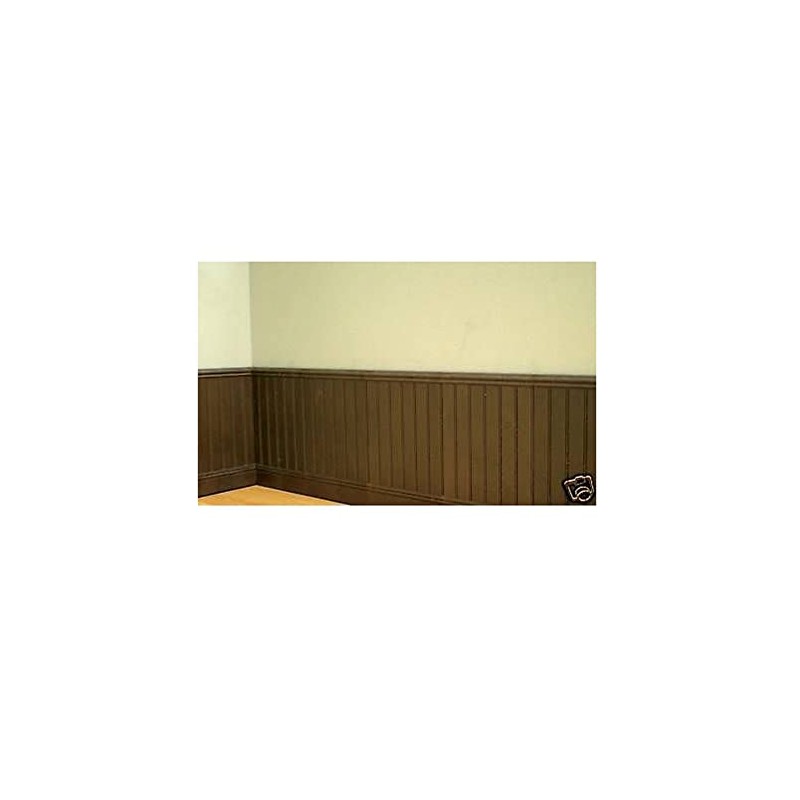 Proops Dolls House Wall Panels, Oak, Tongue and Groove, Pack