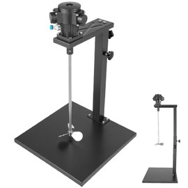 5 Gallon Pneumatic Paint Mixer Machine with Stand, Industrial Paint Shaker Machine 24" to 38" Height Adjustable, Ink Coating Mixing Tool, Blender Mixing Machine for Paints Coatings1/4HP 2600RPM