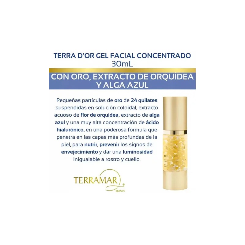 Terramar Set Gel Facial Terra D Or Mascarilla Pell Off