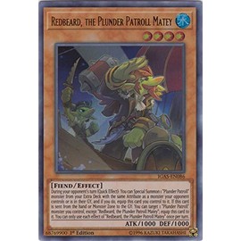 Redbeard, the Plunder Patroll Matey - IGAS-EN086 - Ultra Rare - 1st Edition