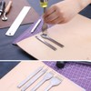 183Pcs Leather kit,Leathercraft Working Tool Kit with Saddle Making Tools