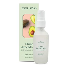 Eva + Avo Aceite de Aguacate para el Cabello - Aceite Hidratante de Aguacate - Libre de Parabenos y Sulfatos - Reduce el Frizz y Aporta Brillo - 2 fl oz