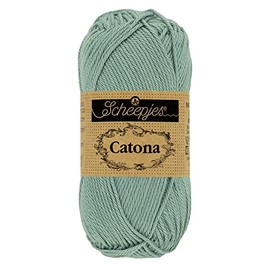 Scheepjes - Scheepjes 528 Silver Blue Catona Yarn - 1x50g