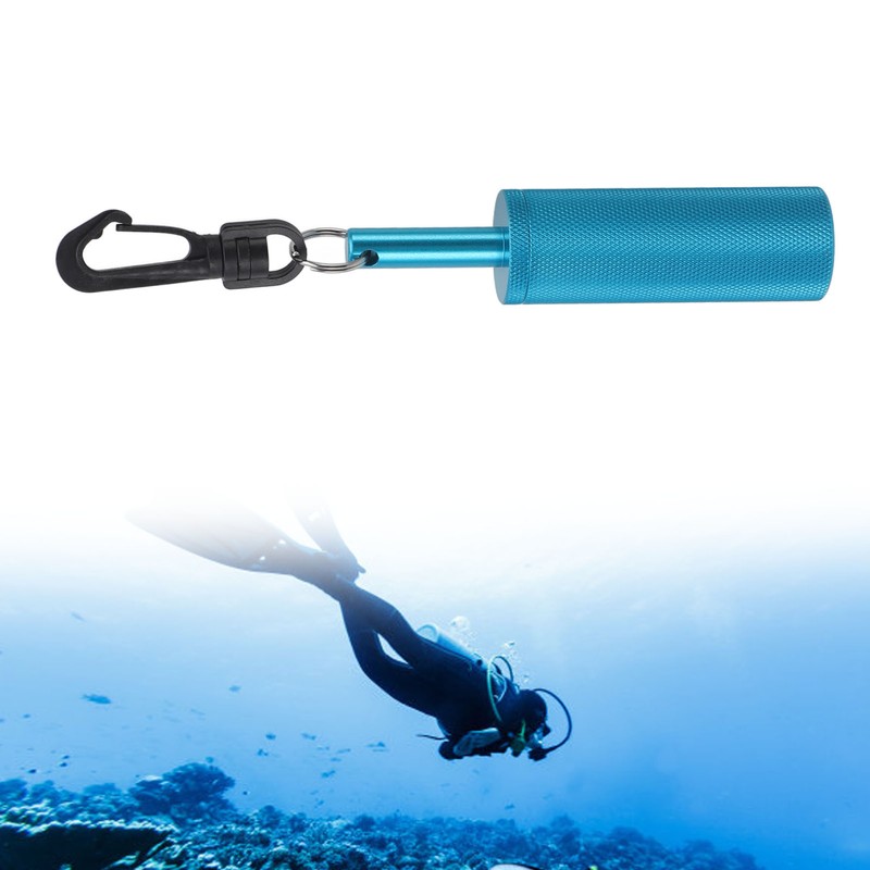 Signal Bell Diving Stick Noise Maker Crisp Sound Aluminum Alloy
