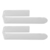 Self Adhesive Hand Towel Holder U Shaped Space Saving Acrylic