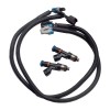 Unbranded 2x Fuel Injectors w/ Harness Fits Polaris Ranger 800