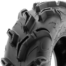 SunF Warrior AT-Mud & Trail ATV/UTV Tire 25x8-12, 6PR, 1.18" Tread Depth