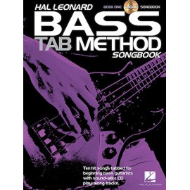 Hal Leonard Bass Tab Method Songbook 1