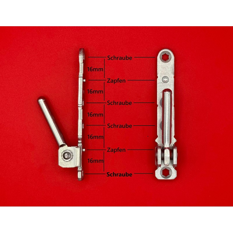 Roto Ecklager K 3/100 und Eckband K 3/100 für NT