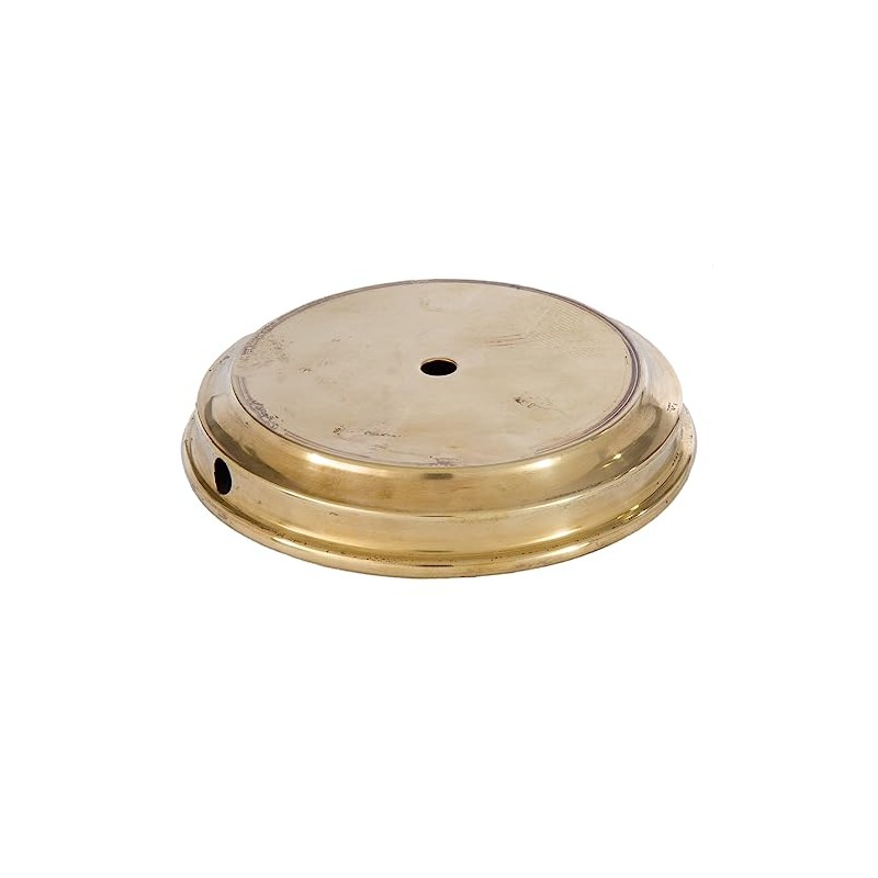B&P Lamp® 7 Inch Unfinished Brass Finish Modern Style Spun