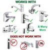 Sink Faucet Hose Sprayer Attachment with 5 Adapters - Dual