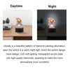 JISHSHAY Diamond Painting Night Light Diamond Art Table Lamps Gem