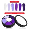 Go Ho 6 Colors Purple Face Body Paint,Cream Water Based