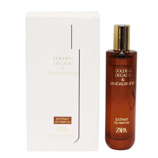 Zara Golden Decade Sandalwood Perfume for Women Extrait de Parfum