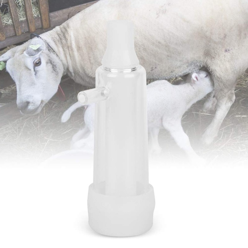 AUNMAS White Milking Tool, 15.5 x 5 cm Goat Use