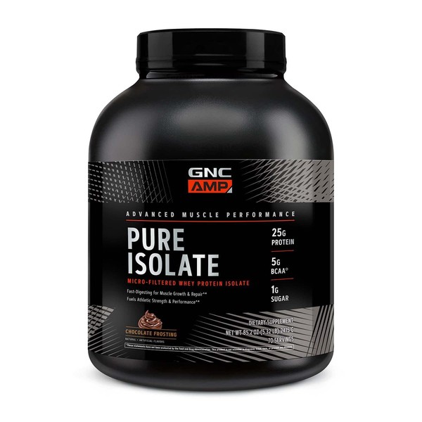 GNC AMP Pure Isolate | Fuels Athletic Strength, Performance and