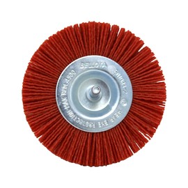 Bellota Nylon Brush Circular Industrial, Flexible Nylon Filament, Silicon Carbide, 75 Pieces