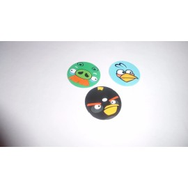 Unbranded Pre Cut One Inch Bottle ANGRY BIRDS Free Shipping - photo, 25 images