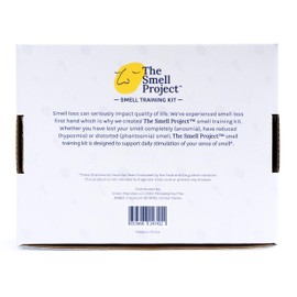 The Smell Project Smell Training Kit - Essentials - Olfactory Training Kit with 10ml Real Essential Oils - Smell Therapy for Smell Loss
