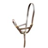 Horse Leather Foal Slip Headcollar with Solid Brass Fitting S-M-L