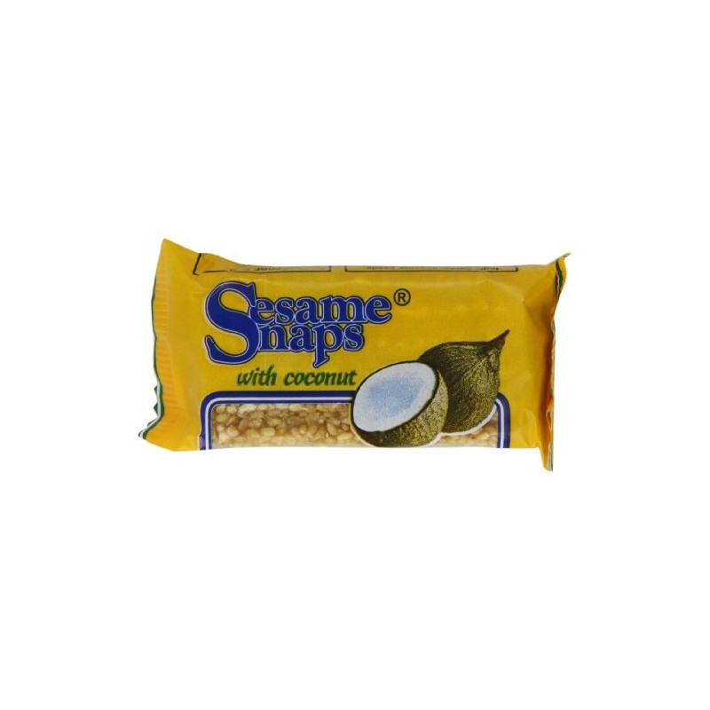 Sesame Snaps Coconut 30 g (Pack of 24)