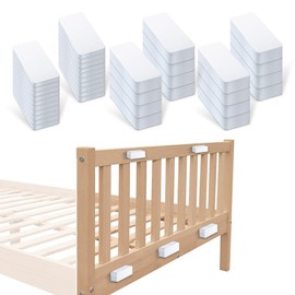 36Pcs Headboard Pads, EVA Foam Headboard Stoppers for Wall, 16Pcs (15mm Thick)+20Pcs (5mm Thin) Wall Protector, Bed Frame Noise Stopper, Couch Stoppers Anti-Vibration and Headboard Bumpers