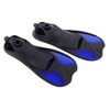Men Women Swim Foot Fins Swimming Diving Open Heel Adjustable