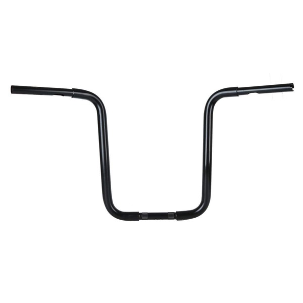 XMT-MOTO 1-1/4" Matte Black 18" Ape Hanger Diameter Handlebar