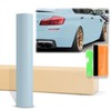 12"x60" (1FTx5FT) Ice Blue Ultra Matte Flat Vinyl Wrap Auto