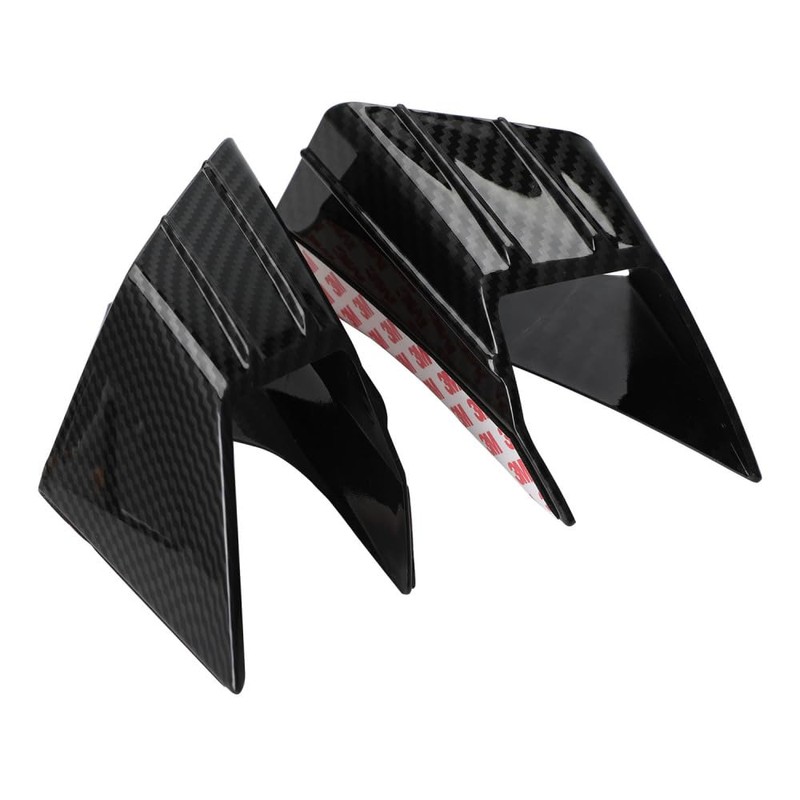 BIUGERCN Motorcycle Wind Wing Side Winglet Kit Spoiler Fairing Fixed