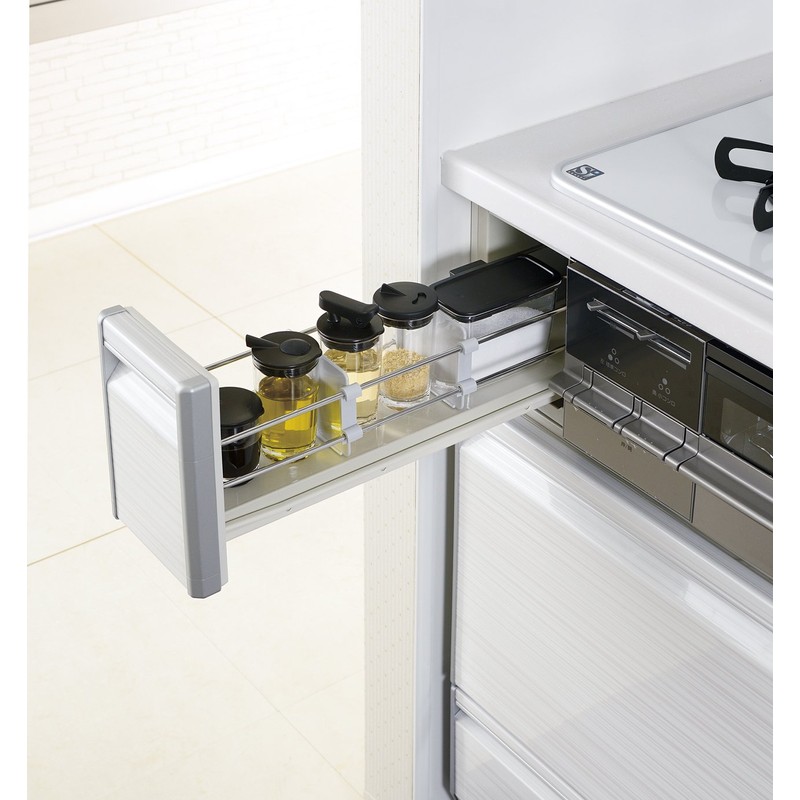 Richell 14721 One Push Seasoning Dispenser S "Brio" Black