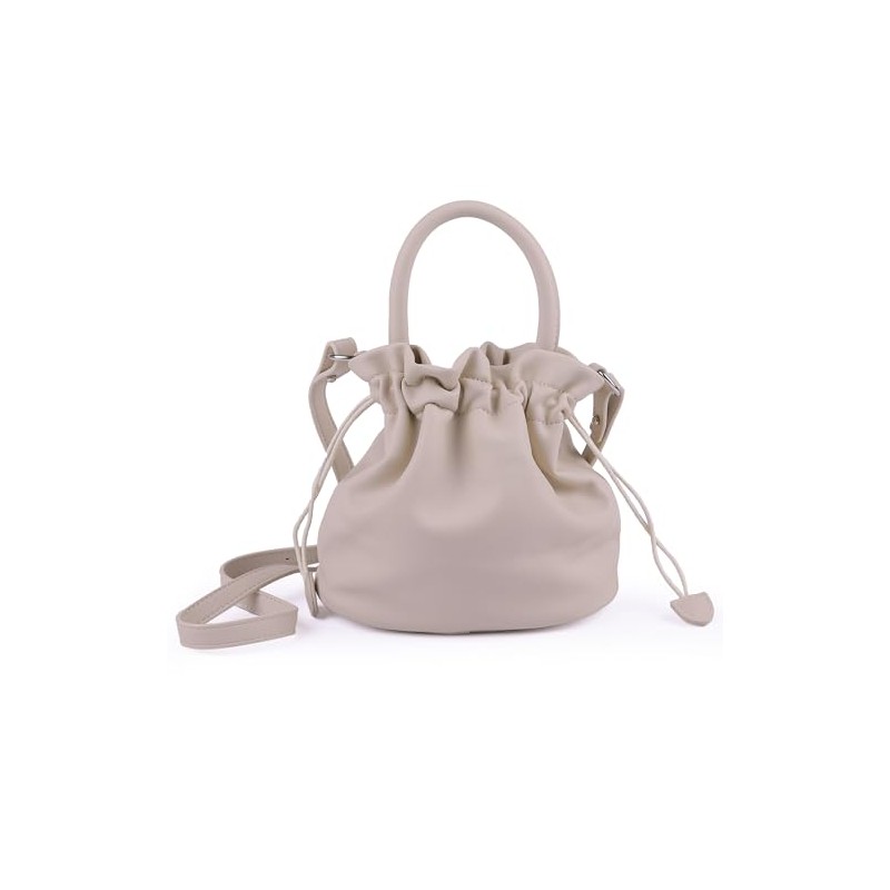 PETITCHOU Shoulder Bag, Pouch, Handbag, 2-way, Pleat, Diagonal, Compact, Small,