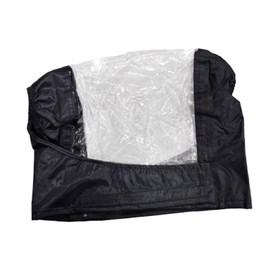 kokiya Mobility Bike Control Panel Cover, Dustproof Cover, Foldable Bike Control Panel Cover, Easily Install Bicycle Accessory, Black