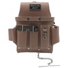 Leather Gold Leather Electrician Tool Pouch, Tan | Professional Tool