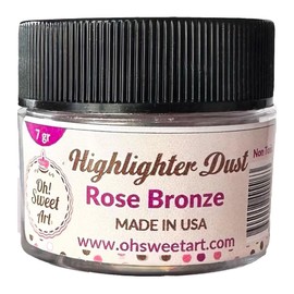 Rose Bronze Highlighter Oh Sweet Art, 7 grams, USA Made