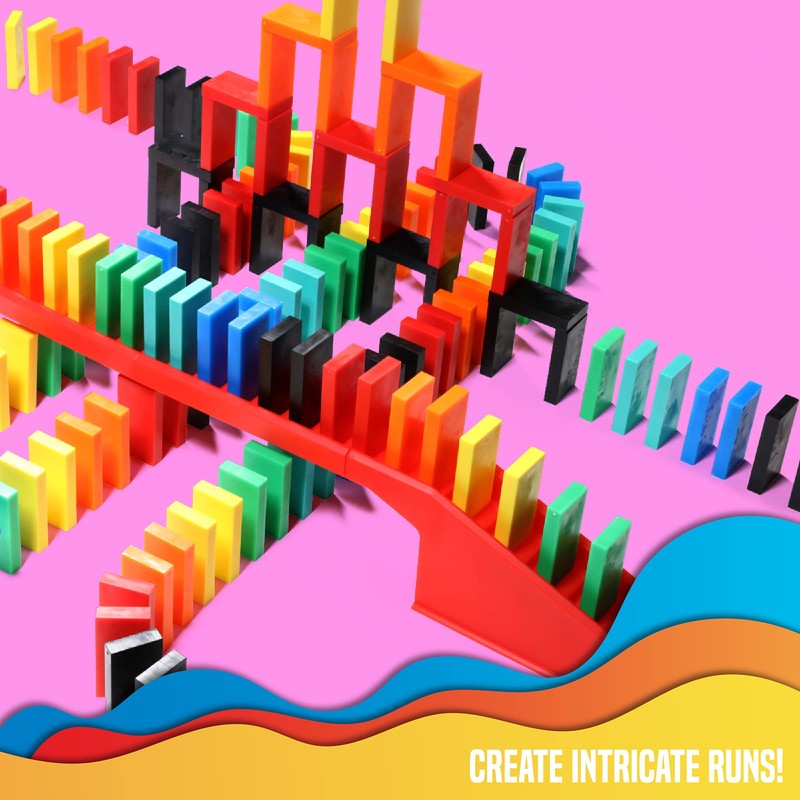 Bulk Dominoes Pro-Domino Kit | Dominoes Set, STEM STEAM Small