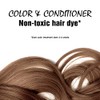 Light Mountain Natural Hair Color & Conditioner, Light Brown, 4