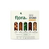 FLORA01, Barras de protena Des__Ayuno, Sabor natural, Libre de sellos,