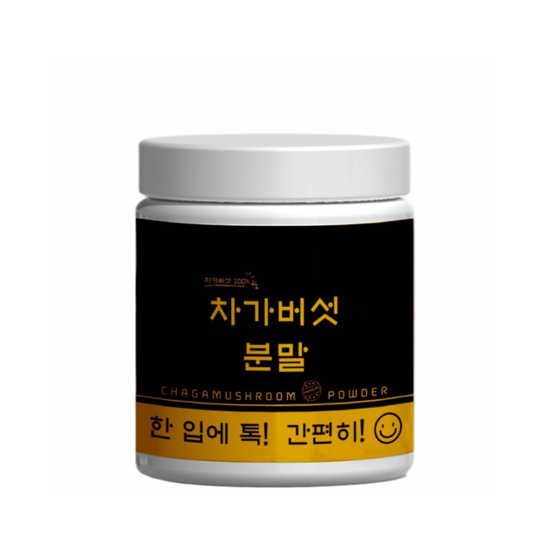 Chaga Mushroom Powder Powder Russian Chaga Mushroom 200g / 차가버섯