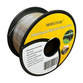 1312 ft(400m) 14 Gauge (2.0mm) Aluminum Electric Fence Wire for Garden Fence, Electric Fence