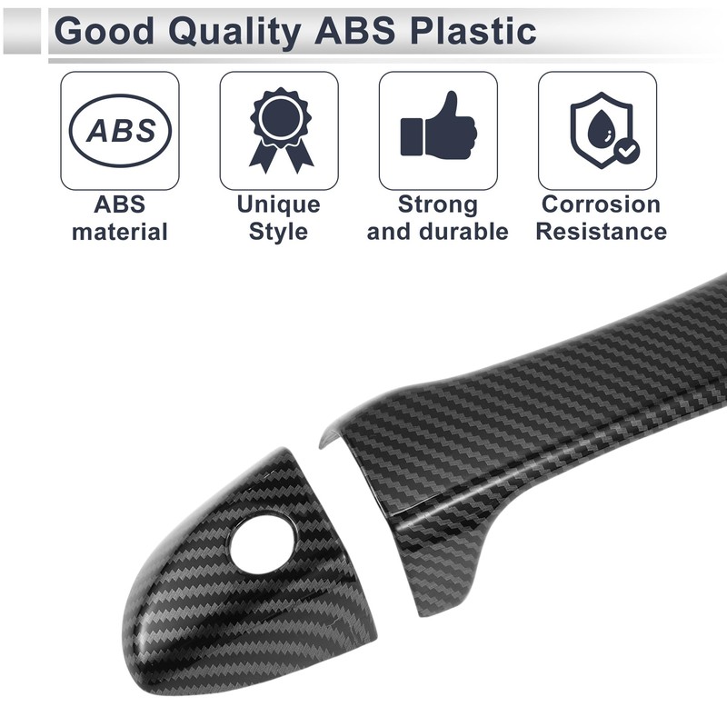 RATCHROLL Door Handle Cover Trim for Toyota Corolla 2014-2018 Durable