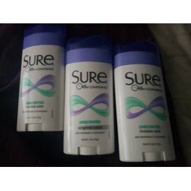 s u r e 3 *EXPIRED* Unscented Sure 48 Hour anti-perspiran
