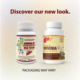 NANOWELL Hovenia-RX Milk Thistle 120 Tablets X 3 Bottles for 3 Months - Support Liver Health