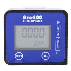 Flow Meter, High Precision, Digital Flow Meter, LCD Display, 5 Digits Display, 1/2" Aluminum Alloy, Oil Flow Meter, Low Flow Control, Measurement, Diesel Gasoline, Diesel, Heavy Oil, Kerosene, Turbine Oil, Flow Measurement Digital Turbine Meter